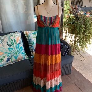 BOHO Festival Free People Maxi Dress